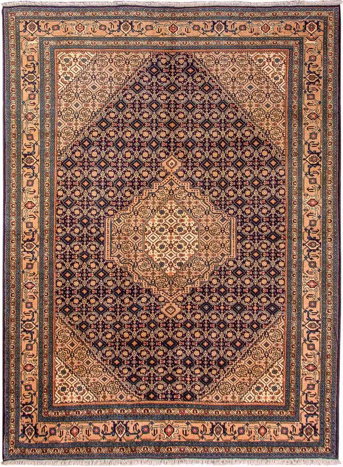 Persisk tæppe - Nomadisk - 256 x 195 cm - blå
