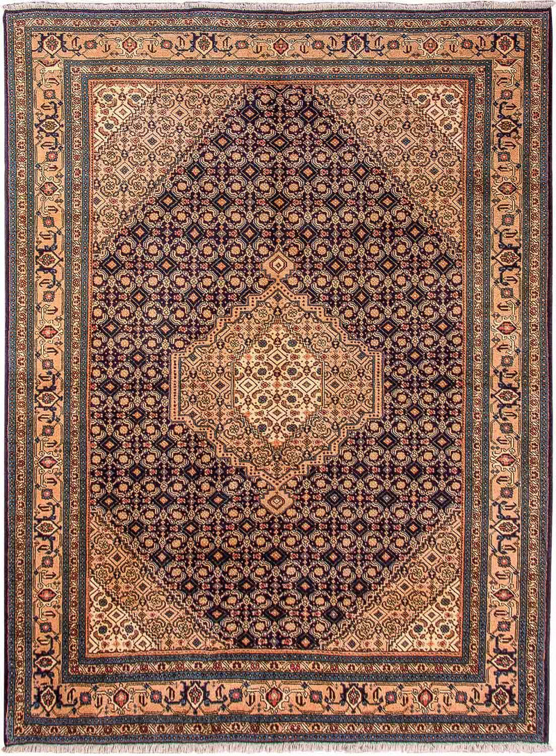 Persisk tæppe - Nomadisk - 256 x 195 cm - blå
