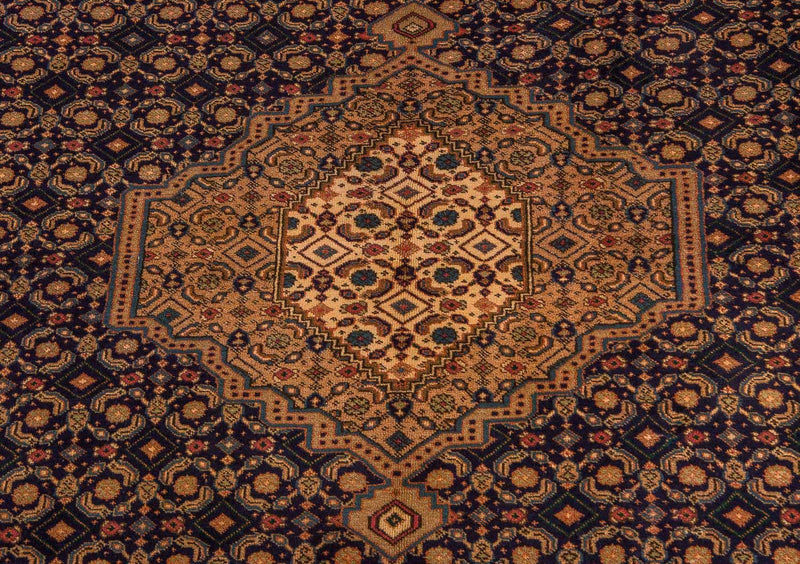 Persisk tæppe - Nomadisk - 256 x 195 cm - blå