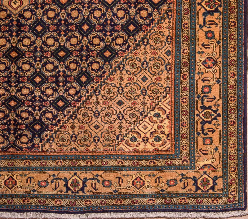 Persisk tæppe - Nomadisk - 256 x 195 cm - blå
