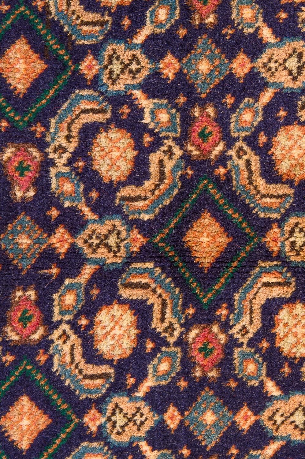 Persisk tæppe - Nomadisk - 256 x 195 cm - blå