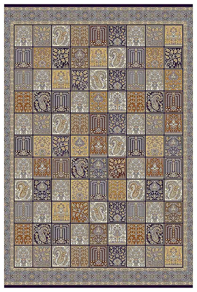 Orientalsk vævet tæppe - Byzantine Boudoir - rektangulær