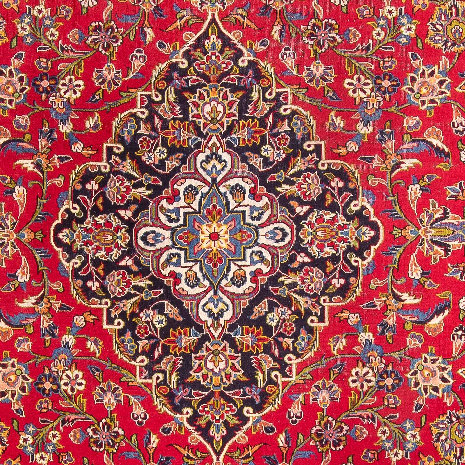 Persisk tæppe - Keshan - 346 x 243 cm - rød
