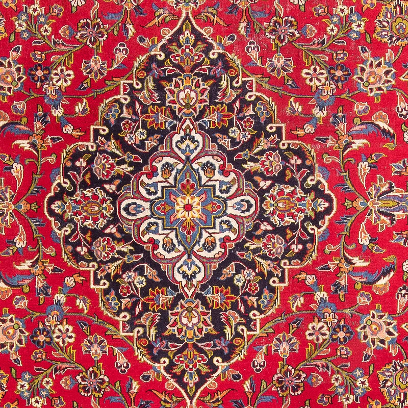 Persisk tæppe - Keshan - 346 x 243 cm - rød