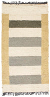 Nepal Tæppe 70x140cm - Uldtæppe - Rektangulær / Flerfarvet / 70 x 140 cm Rektangulær