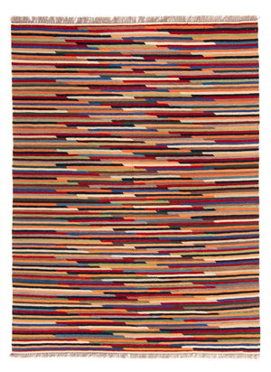 Kelim-tæppe - Trendy - 206 x 148 cm - flerfarvet
