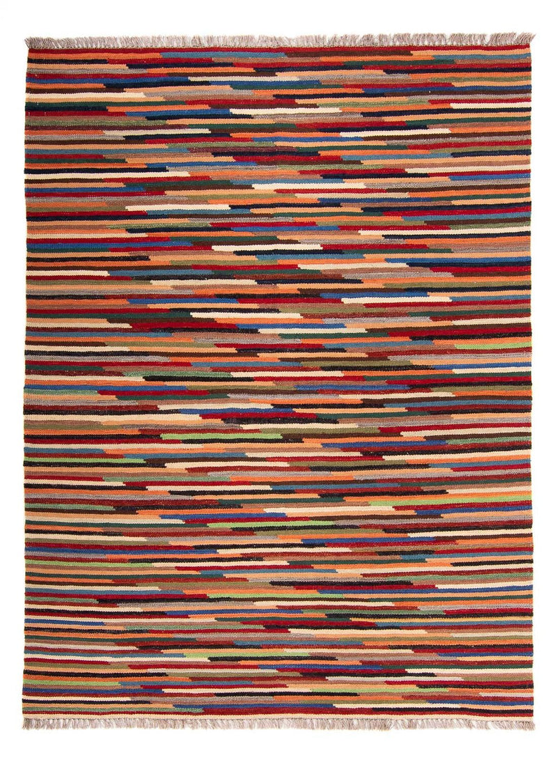 Kelim-tæppe - Trendy - 202 x 147 cm - flerfarvet