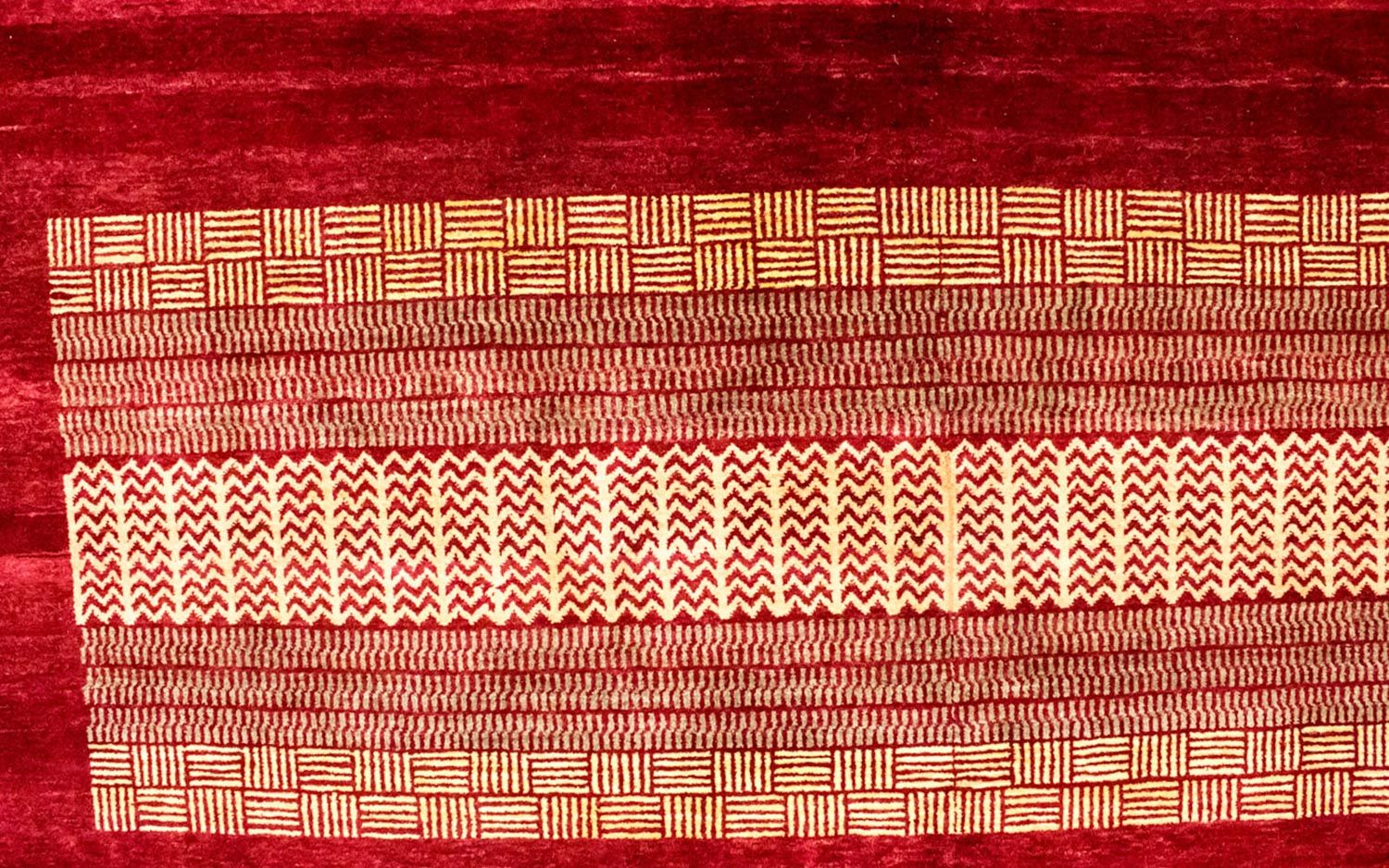 Gabbeh Tæppe - Loribaft Persisk - 297 x 202 cm - flerfarvet