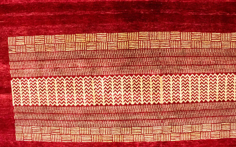 Gabbeh Tæppe - Loribaft Persisk - 297 x 202 cm - flerfarvet