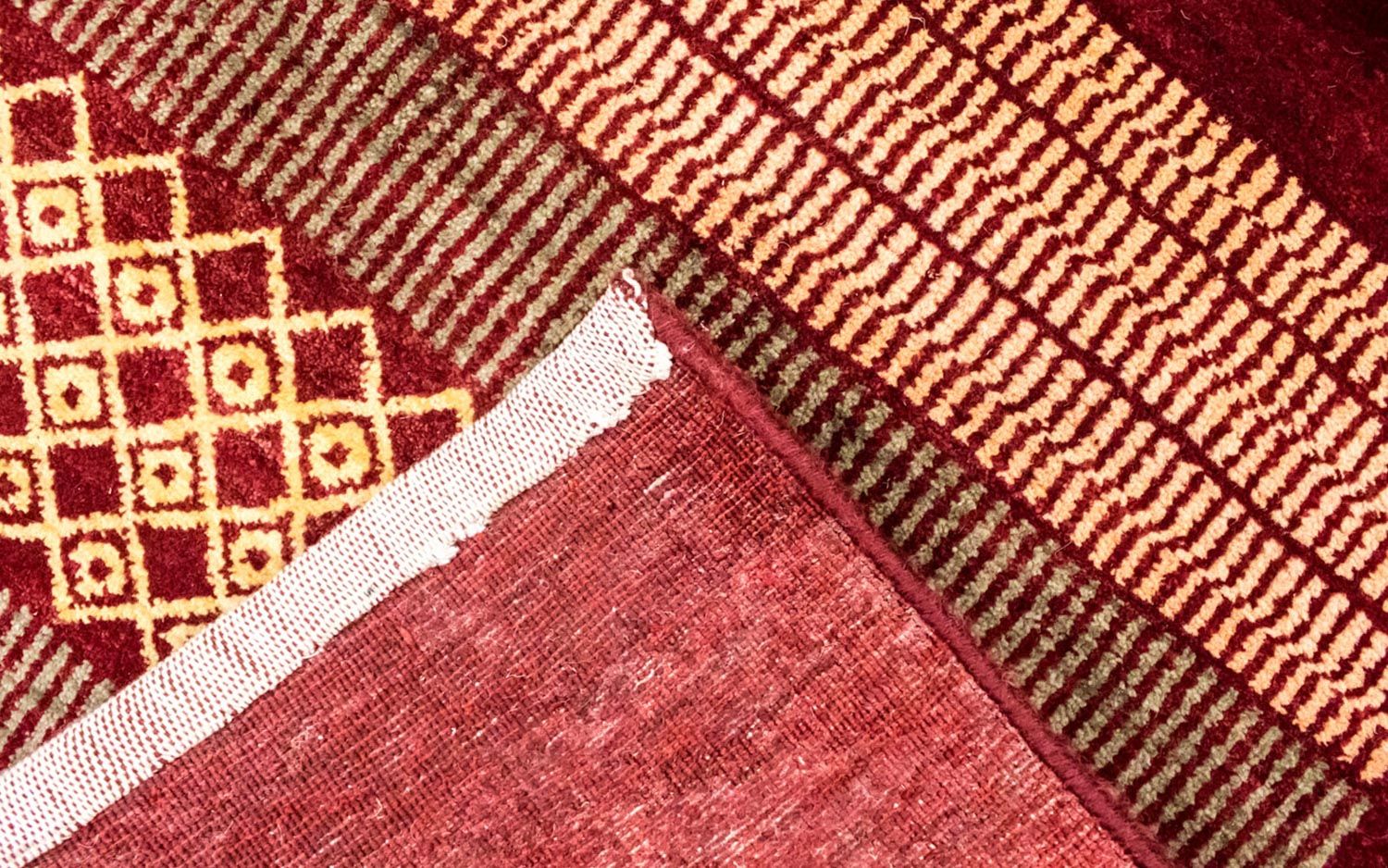 Gabbeh Tæppe - Loribaft Persisk - 297 x 202 cm - flerfarvet