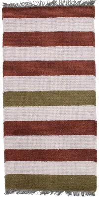 Nepal Tæppe - 140 x 70 cm - flerfarvet