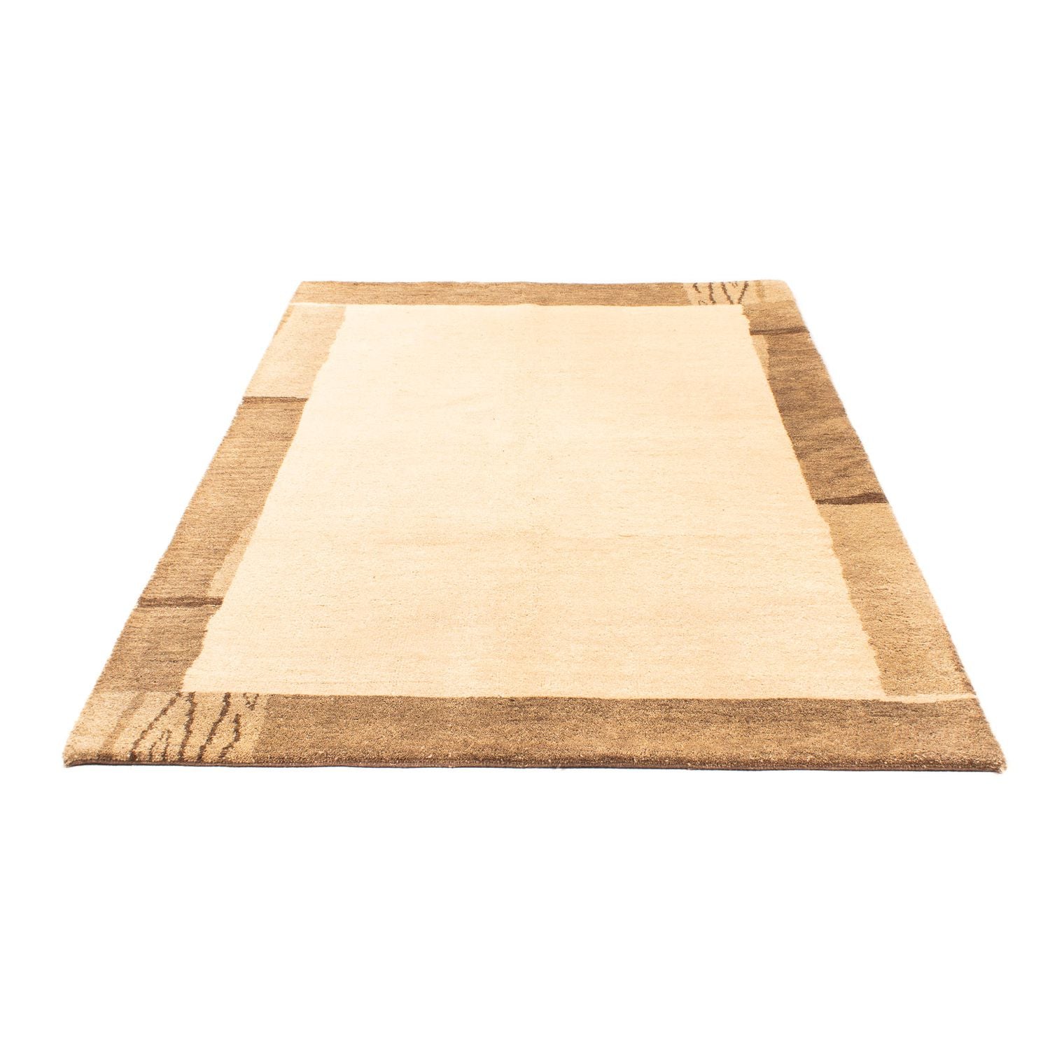 Gabbeh-tæppe - Indus - 202 x 144 cm - beige