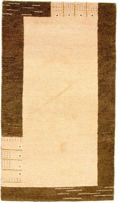 Gabbeh-tæppe - Indus - 160 x 91 cm - beige