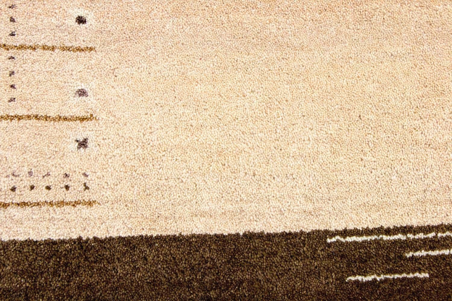Gabbeh-tæppe - Indus - 160 x 91 cm - beige