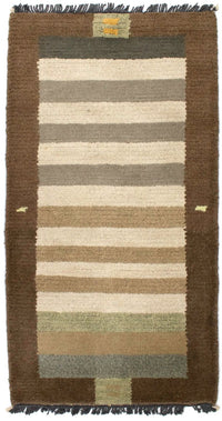 Nepal Tæppe - 140 x 70 cm - flerfarvet