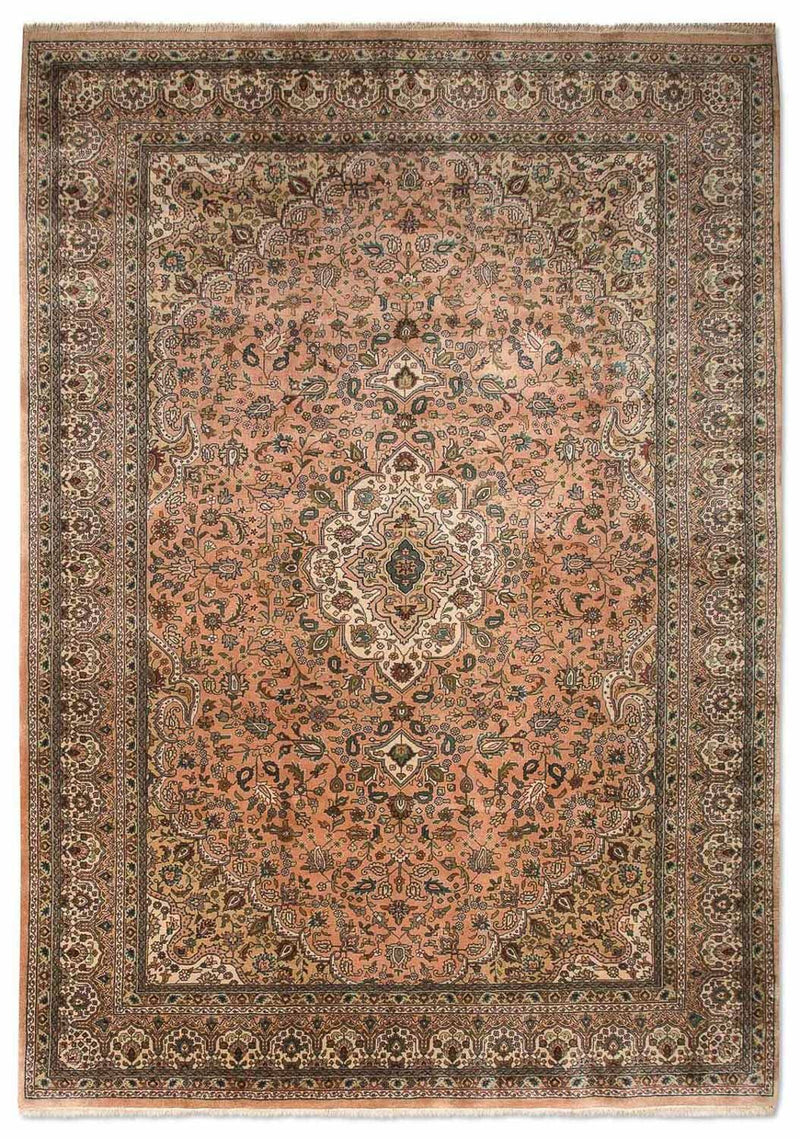 Persisk tæppe - Bijar - 300 x 200 cm - terrakotta