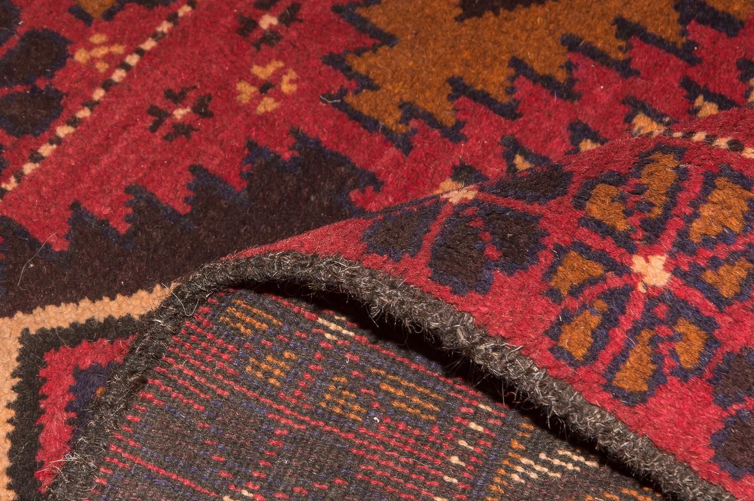 Baluch-tæppe - 118 x 79 cm - rød