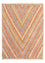 Kelim Carpet - Splash - 200 x 155 cm - flerfarvet