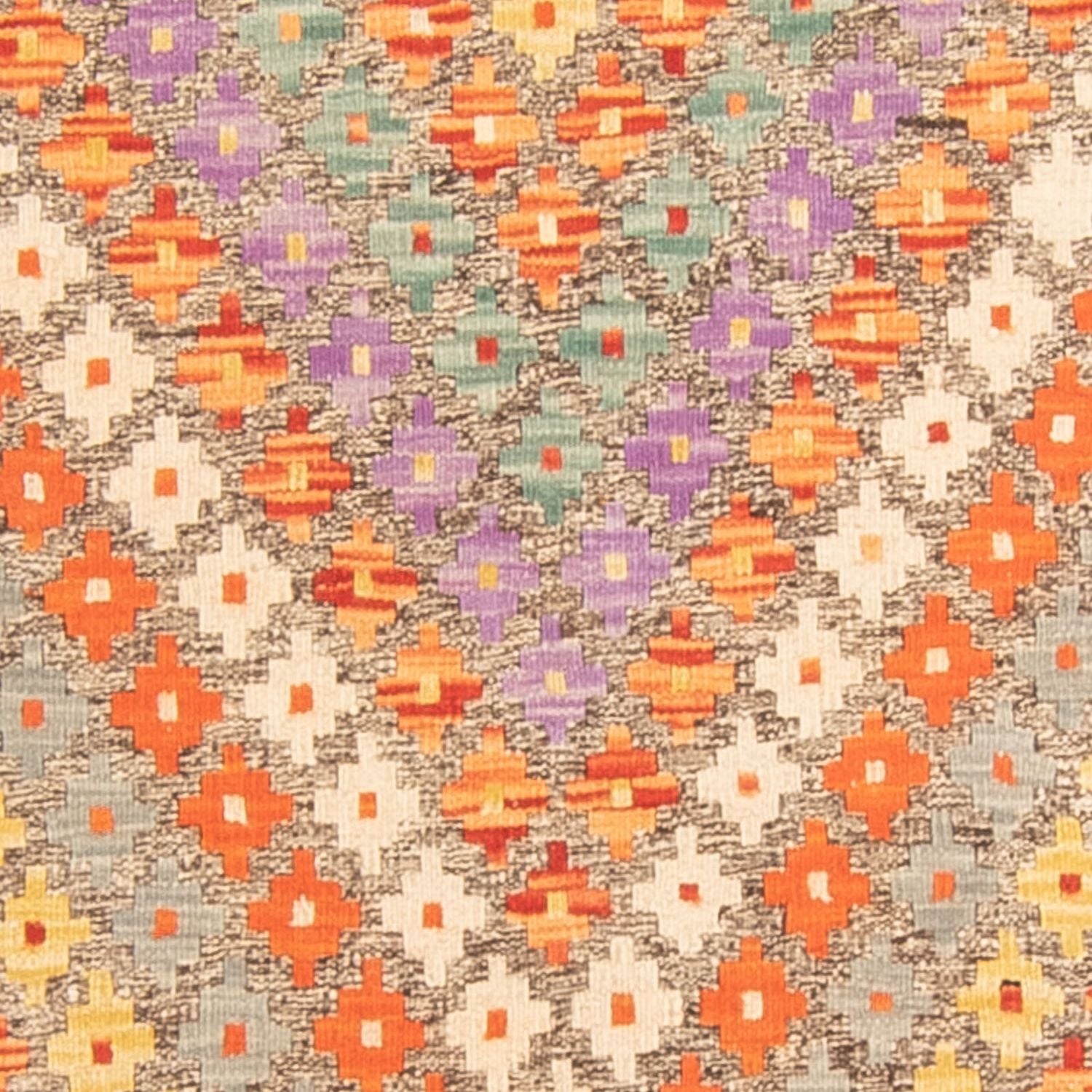 Kelim Carpet - Splash - 200 x 155 cm - flerfarvet