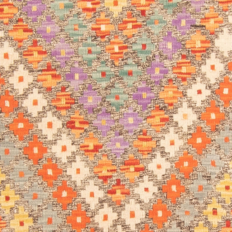 Kelim Carpet - Splash - 200 x 155 cm - flerfarvet