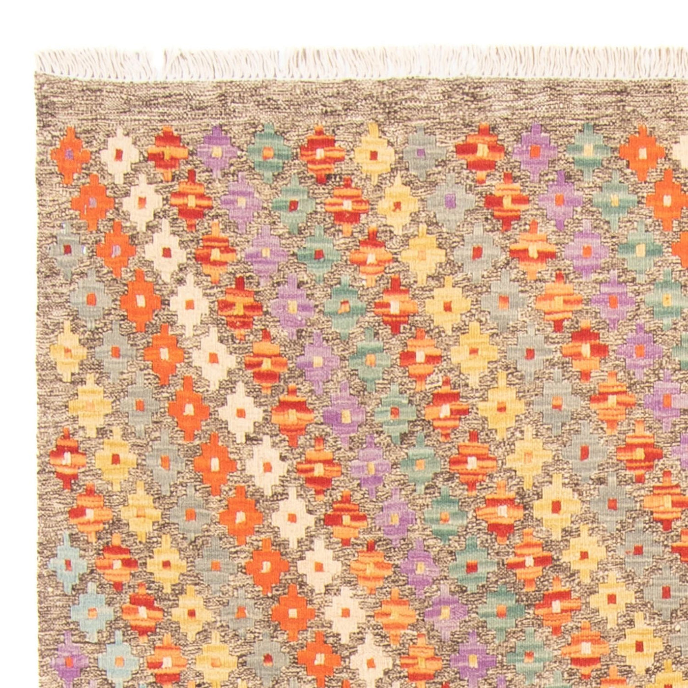 Kilim Maimana Tæppe 200x155cm - Uldtæppe