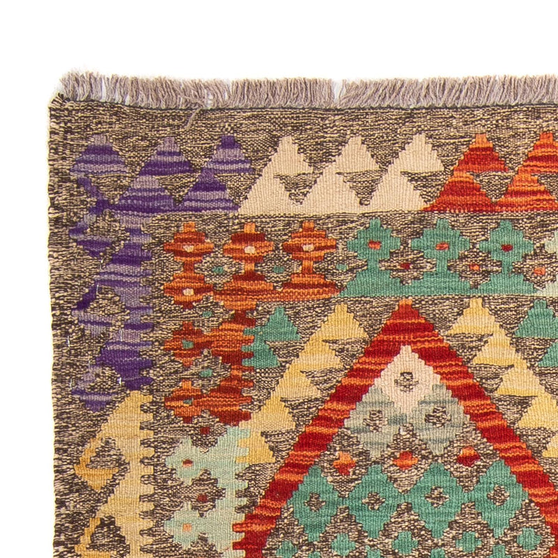 Kelim Carpet - Splash - 156 x 100 cm - flerfarvet