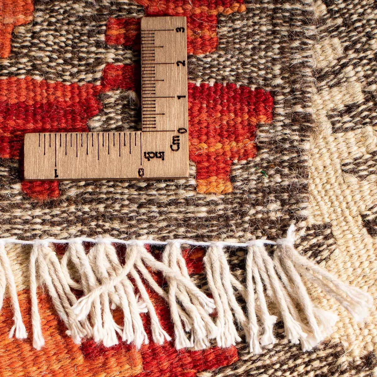 Kelim Carpet - Splash - 148 x 97 cm - flerfarvet