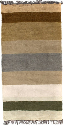 Nepal Tæppe - 140 x 70 cm - flerfarvet