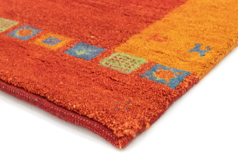 Gabbeh-tæppe - Indus - 243 x 153 cm - orange