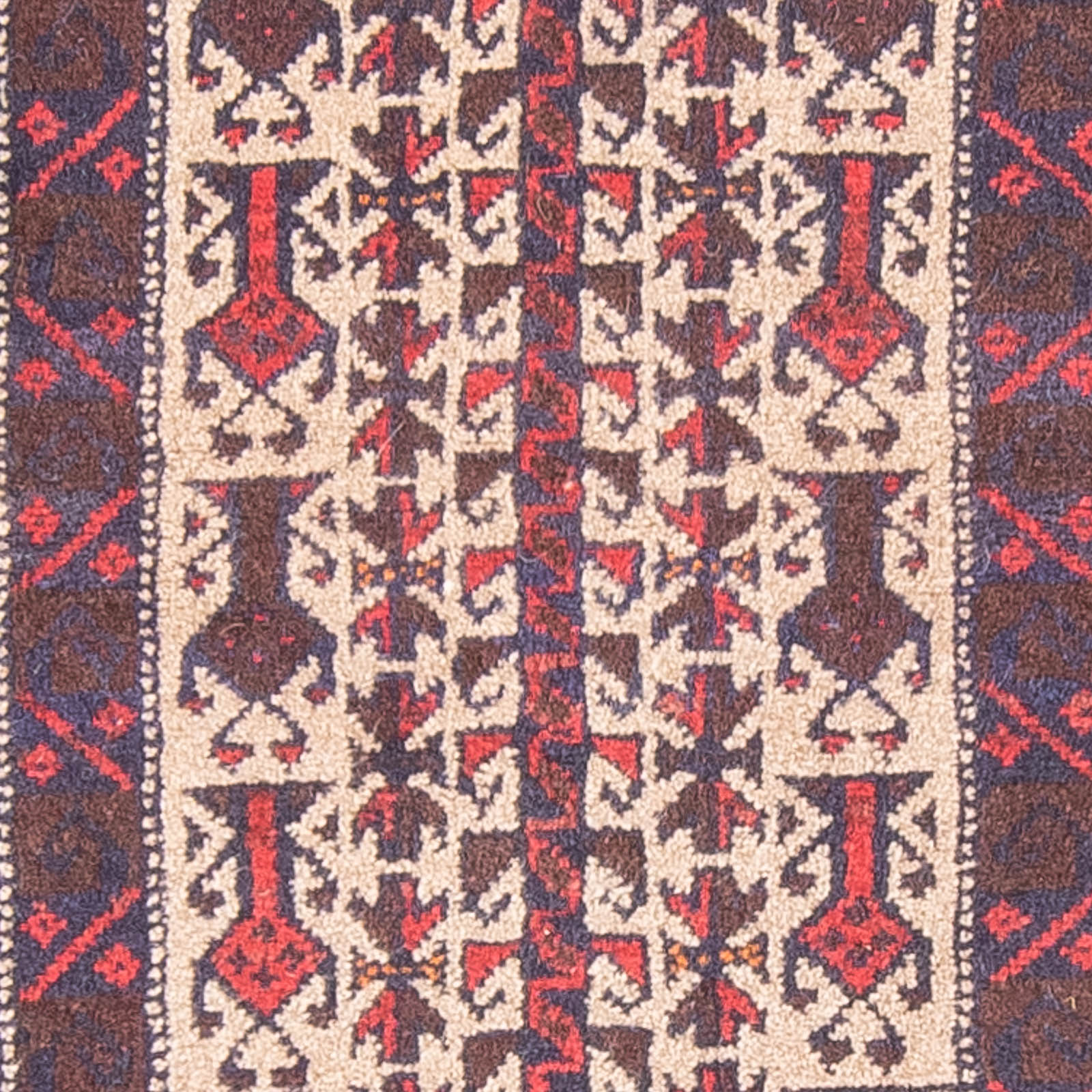 Baluch-tæppe - Bøn tæppe - 113 x 62 cm - beige