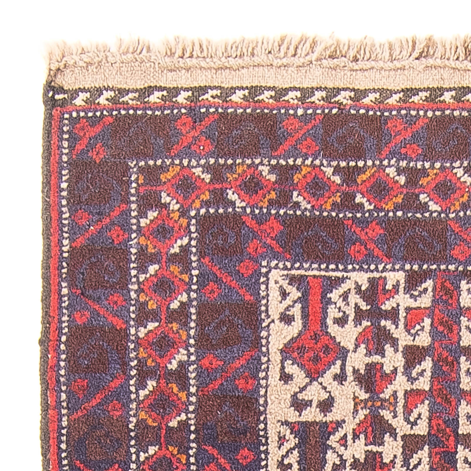 Baluch-tæppe - Bøn tæppe - 113 x 62 cm - beige