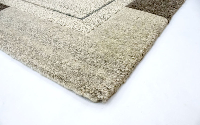 Nepal Tæppe - 180 x 119 cm - beige