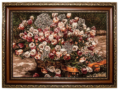 Billede tæppe 64x82cm - Orientalsk tæppe