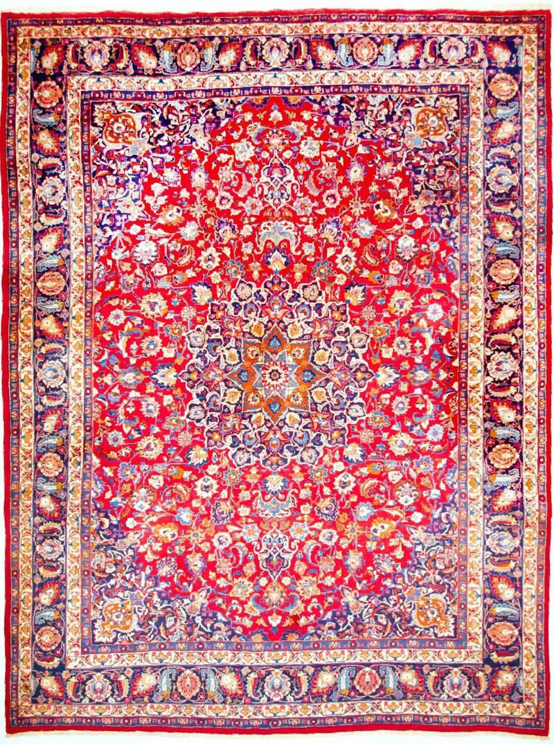 Persisk tæppe - Classic - 396 x 293 cm - rød