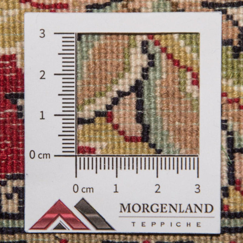 Silketæppe - Kashmir Silk - 214 x 150 cm - rød