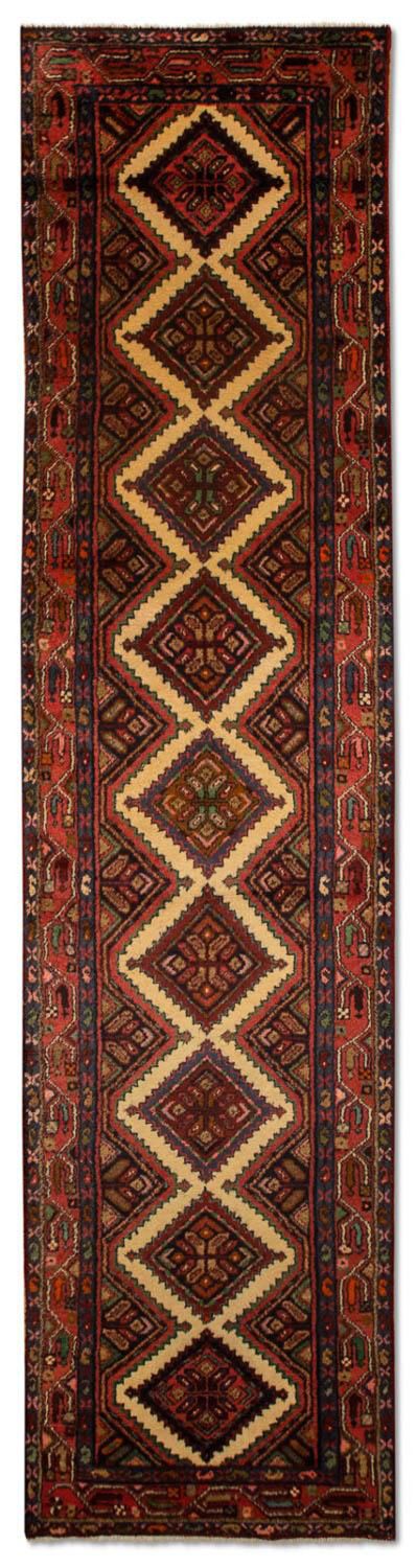 Løber Persisk tæppe - Nomadisk - 325 x 78 cm - brun