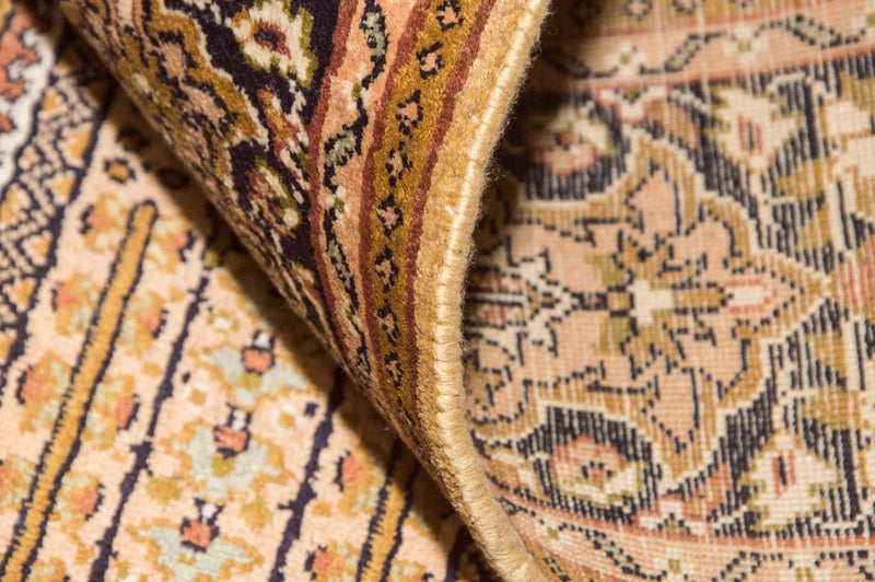 Silketæppe - Kashmir Silk - 158 x 93 cm - brun