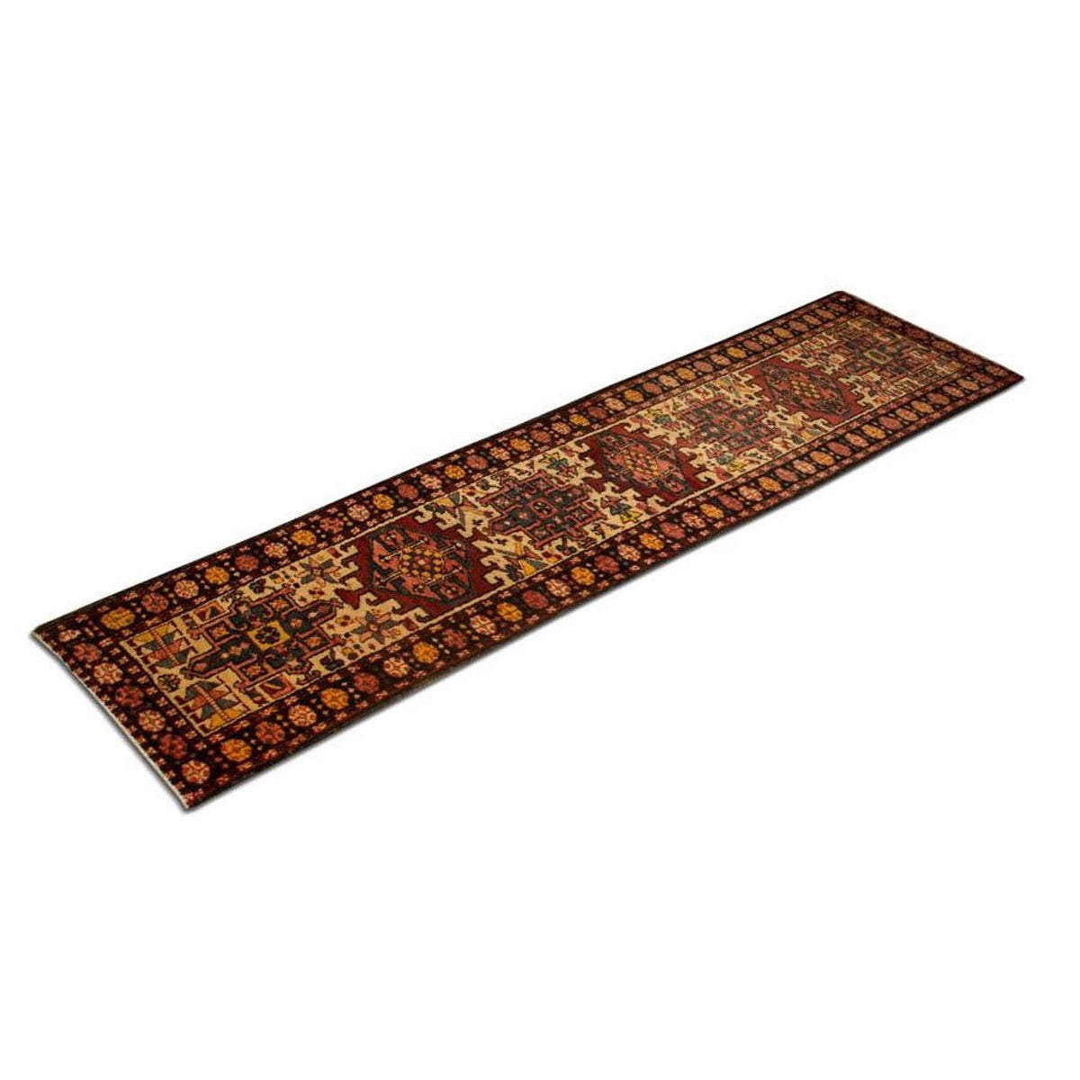 Løber Persisk tæppe - Nomadisk - 273 x 68 cm - rød
