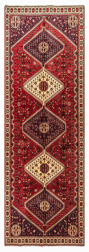 Løber Persisk tæppe - Nomadisk - 288 x 92 cm - rød