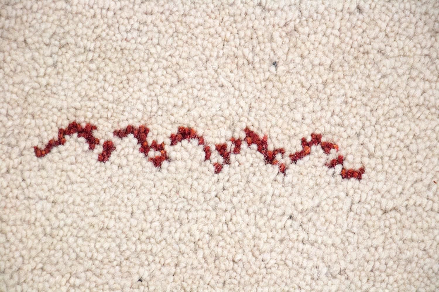 Gabbeh-tæppe - Indus - 240 x 170 cm - beige