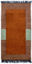 Nepal Tæppe - 140 x 70 cm - flerfarvet