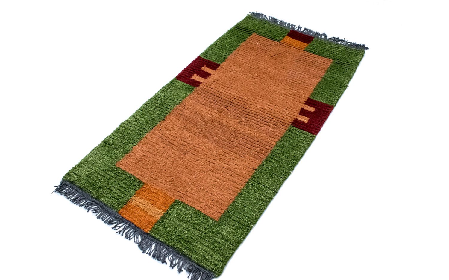 Nepal Tæppe - 140 x 70 cm - flerfarvet