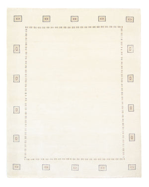 Gabbeh Tæppe - Loribaft Persisk - 246 x 192 cm - beige