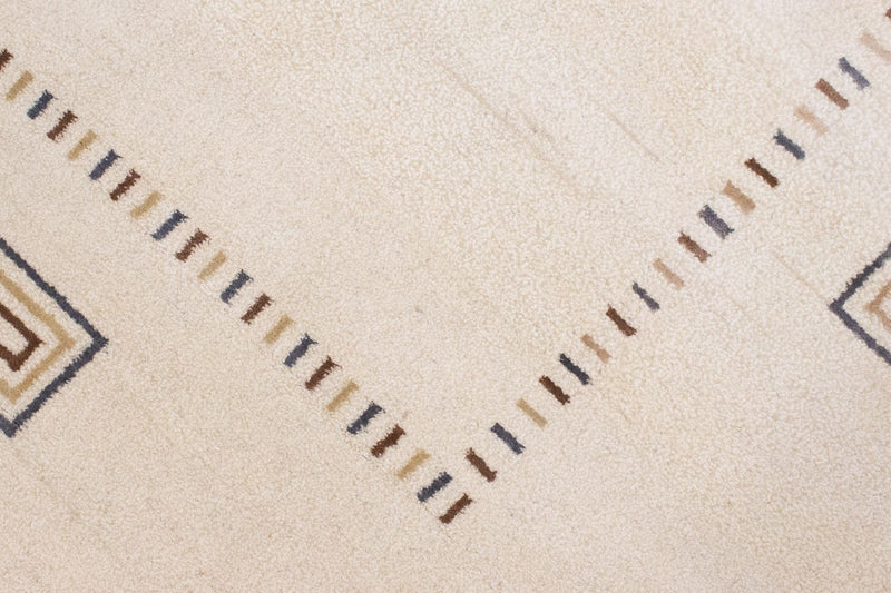 Gabbeh Tæppe - Loribaft Persisk - 246 x 192 cm - beige