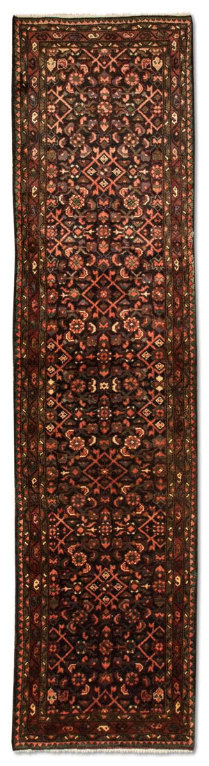 Løber Persisk tæppe - Nomadisk - 308 x 75 cm - flerfarvet
