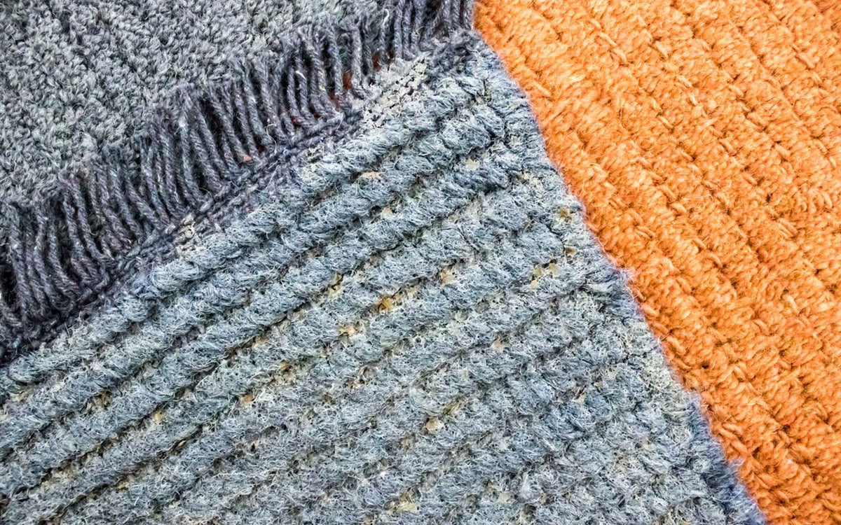 Nepal Tæppe - 140 x 70 cm - flerfarvet