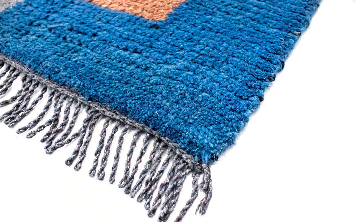 Nepal Tæppe - 140 x 70 cm - flerfarvet