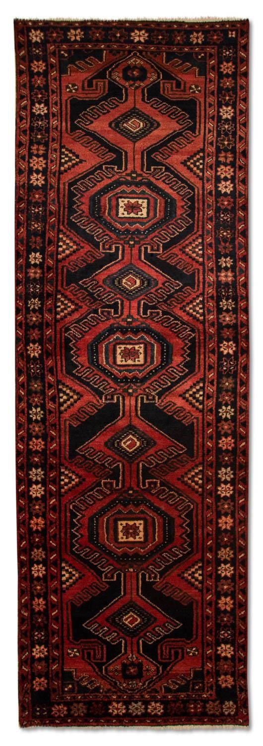 Løber Persisk tæppe - Nomadisk - 295 x 95 cm - rød
