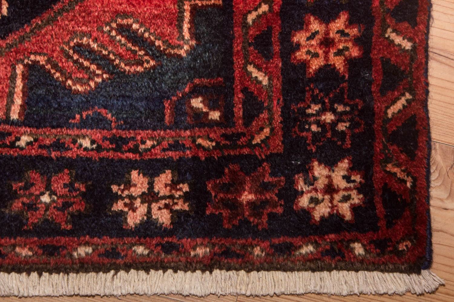 Løber Persisk tæppe - Nomadisk - 295 x 95 cm - rød