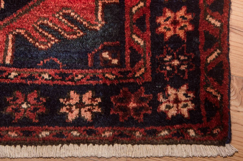 Løber Persisk tæppe - Nomadisk - 295 x 95 cm - rød